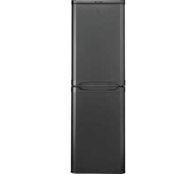 INDESIT  CAA55S Fridge Freezer - Silver